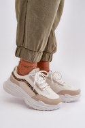 Buty Sportowe Model Lerila 9113 Beige/Leopard - Step in style Step in style Buty Sportowe Model Lerila 9113 Beige/Leopard - Step in style Step in style