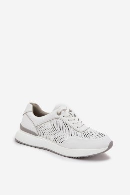Buty Sportowe Model S.Barski LR51-551 White - Step in style Step in style