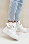 Buty Sportowe Model Saramis LH203-9 White - Step in style Step in style Buty Sportowe Model Saramis LH203-9 White - Step in style Step in style