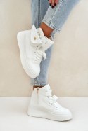 Buty Sportowe Model Saramis LH203-9 White - Step in style Step in style Buty Sportowe Model Saramis LH203-9 White - Step in style Step in style