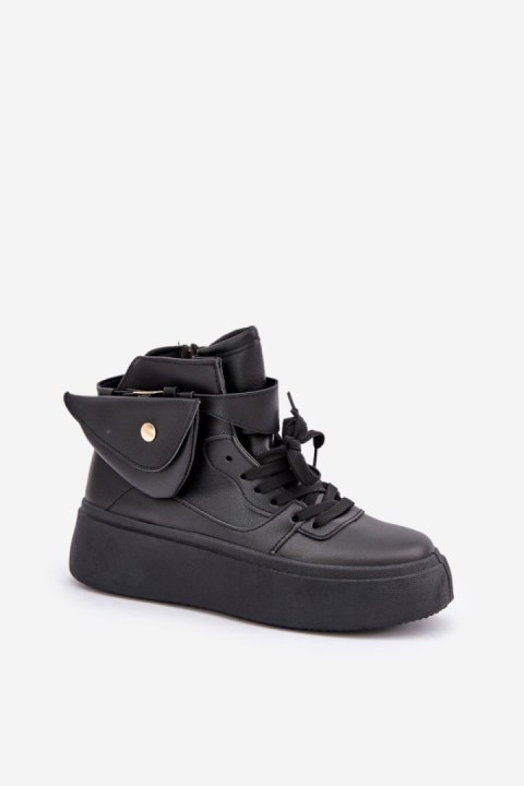 Buty Sportowe Model Saramis LH203 Black - Step in style Step in style Buty Sportowe Model Saramis LH203 Black - Step in style Step in style