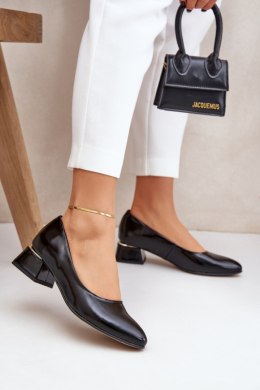 Czółenka Model Lewski 3118 Black - Step in style Step in style