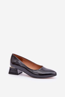 Czółenka Model Lewski 3118 Black - Step in style Step in style