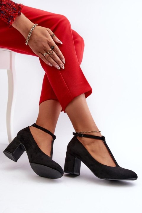 Czółenka Model Raniyah 834284 Black - Step in style Step in style Czółenka Model Raniyah 834284 Black - Step in style Step in style