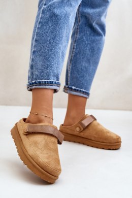 Kapcie Model Azida YY-12 Camel - Step in style Step in style