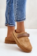Kapcie Model Azida YY-12 Camel - Step in style Step in style Kapcie Model Azida YY-12 Camel - Step in style Step in style