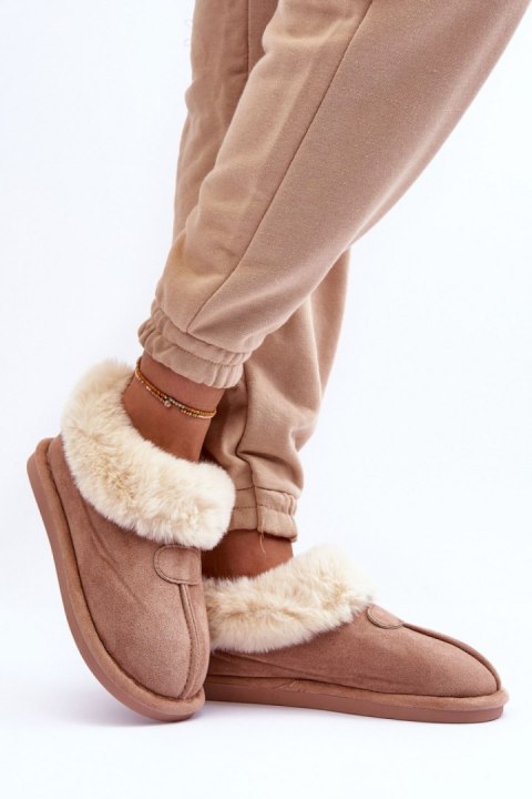 Kapcie Model Lanoze EV-58 Beige - Step in style Step in style Kapcie Model Lanoze EV-58 Beige - Step in style Step in style