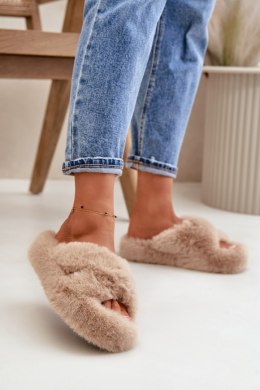 Kapcie Model Lavitera WSL-188 Beige - Step in style Step in style