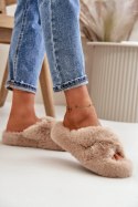 Kapcie Model Lavitera WSL-188 Beige - Step in style Step in style Kapcie Model Lavitera WSL-188 Beige - Step in style Step in style