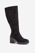 Kozaki Model Leamirael RMR2460-22 Black - Step in style Step in style Kozaki Model Leamirael RMR2460-22 Black - Step in style Step in style