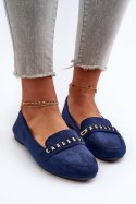 Mokasyny Model Aredilla 9988-73 Navy - Step in style Step in style Mokasyny Model Aredilla 9988-73 Navy - Step in style Step in style