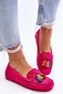 Mokasyny Model Dorine GS37 Fuksja - Step in style Step in style Mokasyny Model Dorine GS37 Fuksja - Step in style Step in style