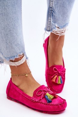 Mokasyny Model Dorine GS37 Fuksja - Step in style Step in style