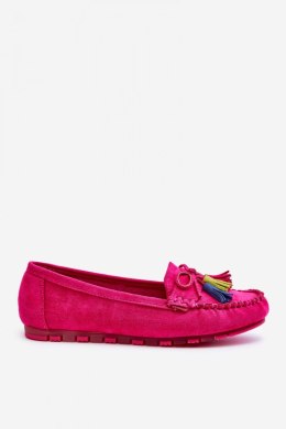 Mokasyny Model Dorine GS37 Fuksja - Step in style Step in style