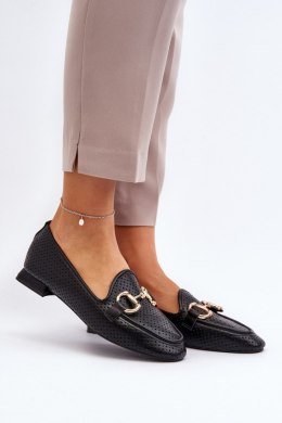 Mokasyny Model Iluvana FF-33 Black - Step in style Step in style