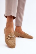 Mokasyny Model Iluvana FF-33 Camel - Step in style Step in style Mokasyny Model Iluvana FF-33 Camel - Step in style Step in style