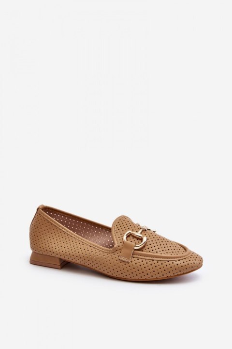 Mokasyny Model Iluvana FF-33 Camel - Step in style Step in style Mokasyny Model Iluvana FF-33 Camel - Step in style Step in style