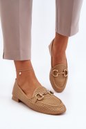 Mokasyny Model Iluvana FF-33 Camel - Step in style Step in style Mokasyny Model Iluvana FF-33 Camel - Step in style Step in style