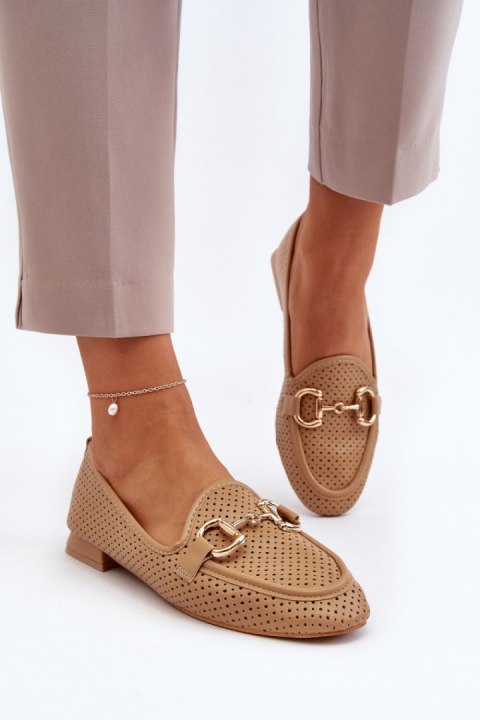 Mokasyny Model Iluvana FF-33 Camel - Step in style Step in style Mokasyny Model Iluvana FF-33 Camel - Step in style Step in style
