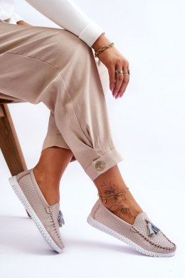 Mokasyny Model Lanzarot 23PB08-5372 Light Pink - Step in style Step in style