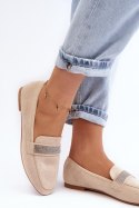 Mokasyny Model Ralrika YD6-52 Beige - Step in style Step in style Mokasyny Model Ralrika YD6-52 Beige - Step in style Step in style
