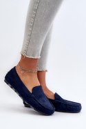 Mokasyny Model Ranica 24PB02-7669 Navy - Step in style Step in style Mokasyny Model Ranica 24PB02-7669 Navy - Step in style Step in style