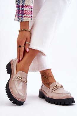 Mokasyny Model Ronin MR-X351 Beige - Step in style Step in style