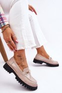 Mokasyny Model Ronin MR-X351 Beige - Step in style Step in style Mokasyny Model Ronin MR-X351 Beige - Step in style Step in style