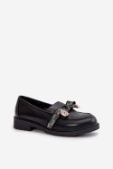 Mokasyny Model S.Barski HY42-331 Black - Step in style Step in style Mokasyny Model S.Barski HY42-331 Black - Step in style Step in style