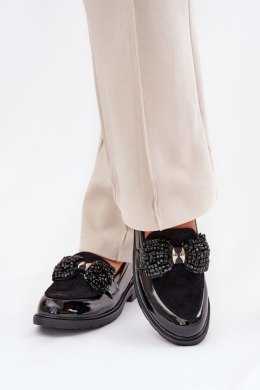 Mokasyny Model S.Barski HY51-319 Black - Step in style Step in style