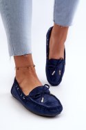 Mokasyny Model Si Passione FT246 Navy - Step in style Step in style Mokasyny Model Si Passione FT246 Navy - Step in style Step in style