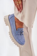 Mokasyny Model Vinceza 79533 Blue - Step in style Step in style Mokasyny Model Vinceza 79533 Blue - Step in style Step in style