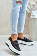 Mokasyny Model Vinceza 89105 Black - Step in style Step in style Mokasyny Model Vinceza 89105 Black - Step in style Step in style