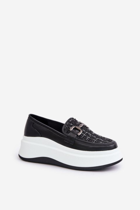 Mokasyny Model Vinceza 89105 Black - Step in style Step in style Mokasyny Model Vinceza 89105 Black - Step in style Step in style