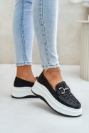 Mokasyny Model Vinceza 89105 Black - Step in style Step in style Mokasyny Model Vinceza 89105 Black - Step in style Step in style