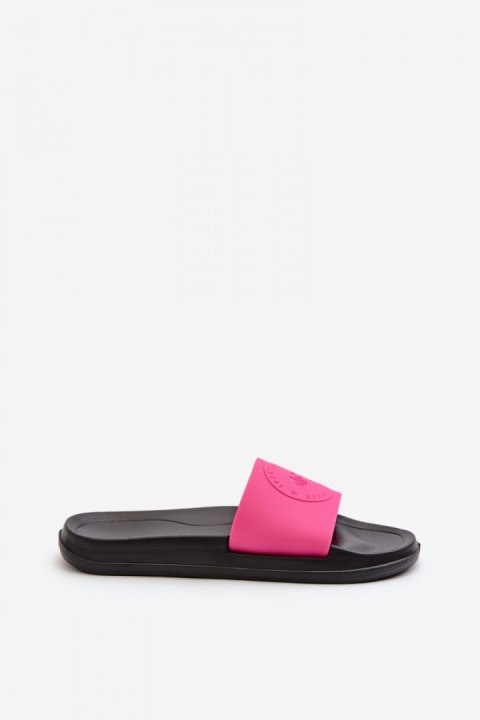 Sandał Klapki Model 4FMM00FFLIF045-55S Pink/Black - Step in style Step in style Sandał Klapki Model 4FMM00FFLIF045-55S Pink/Black - Step in style Step in style