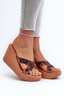 Sandał Klapki Model 83520 Ipanema High Fashion Slide Fem Brown - Step in style Step in style