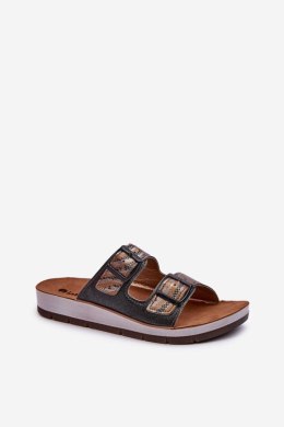 Sandał Klapki Model Inblu CP000045 Black - Step in style Step in style