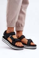 Sandały Model Lee Cooper LCW-24-05-2753 Black/White - Step in style Step in style Sandały Model Lee Cooper LCW-24-05-2753 Black/White - Step in style Step in style