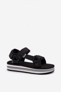 Sandały Model Lee Cooper LCW-24-05-2753 Black/White - Step in style Step in style Sandały Model Lee Cooper LCW-24-05-2753 Black/White - Step in style Step in style
