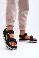 Sandały Model Lee Cooper LCW-24-05-2753 Black/White - Step in style Step in style Sandały Model Lee Cooper LCW-24-05-2753 Black/White - Step in style Step in style