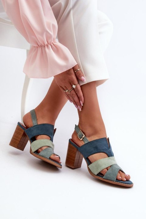 Sandały Model Qutima 24SD35-7080 Blue - Step in style Step in style Sandały Model Qutima 24SD35-7080 Blue - Step in style Step in style