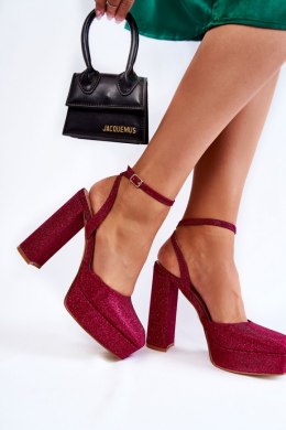 Sandały Model Rosel 3557-1 Fuksja - Step in style Step in style