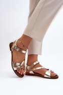 Sandały Model Zazoo 40182 Gold - Step in style Step in style Sandały Model Zazoo 40182 Gold - Step in style Step in style
