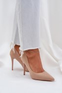 Szpilki Model Navinda LE113P Beige - Step in style Step in style Szpilki Model Navinda LE113P Beige - Step in style Step in style