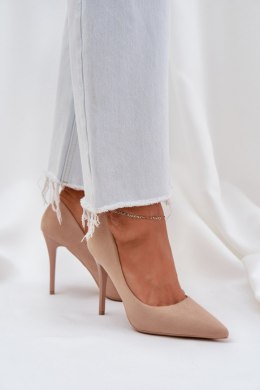 Szpilki Model Navinda LE113P Beige - Step in style Step in style