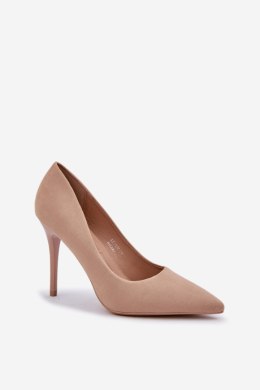 Szpilki Model Navinda LE113P Beige - Step in style Step in style