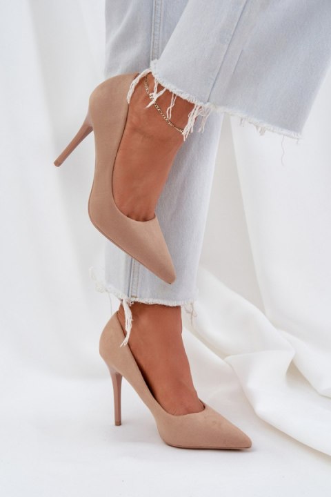 Szpilki Model Navinda LE113P Beige - Step in style Step in style Szpilki Model Navinda LE113P Beige - Step in style Step in style