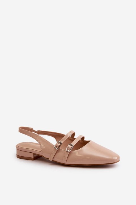 Baleriny Model Bialettia YK-05 Beige - Step in style Step in style Baleriny Model Bialettia YK-05 Beige - Step in style Step in style