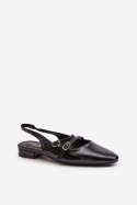 Baleriny Model Bialettia YK-05 Black - Step in style Step in style Baleriny Model Bialettia YK-05 Black - Step in style Step in style